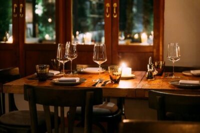 Locally sourced food and artisanal products promoting sustainable tourism and community support